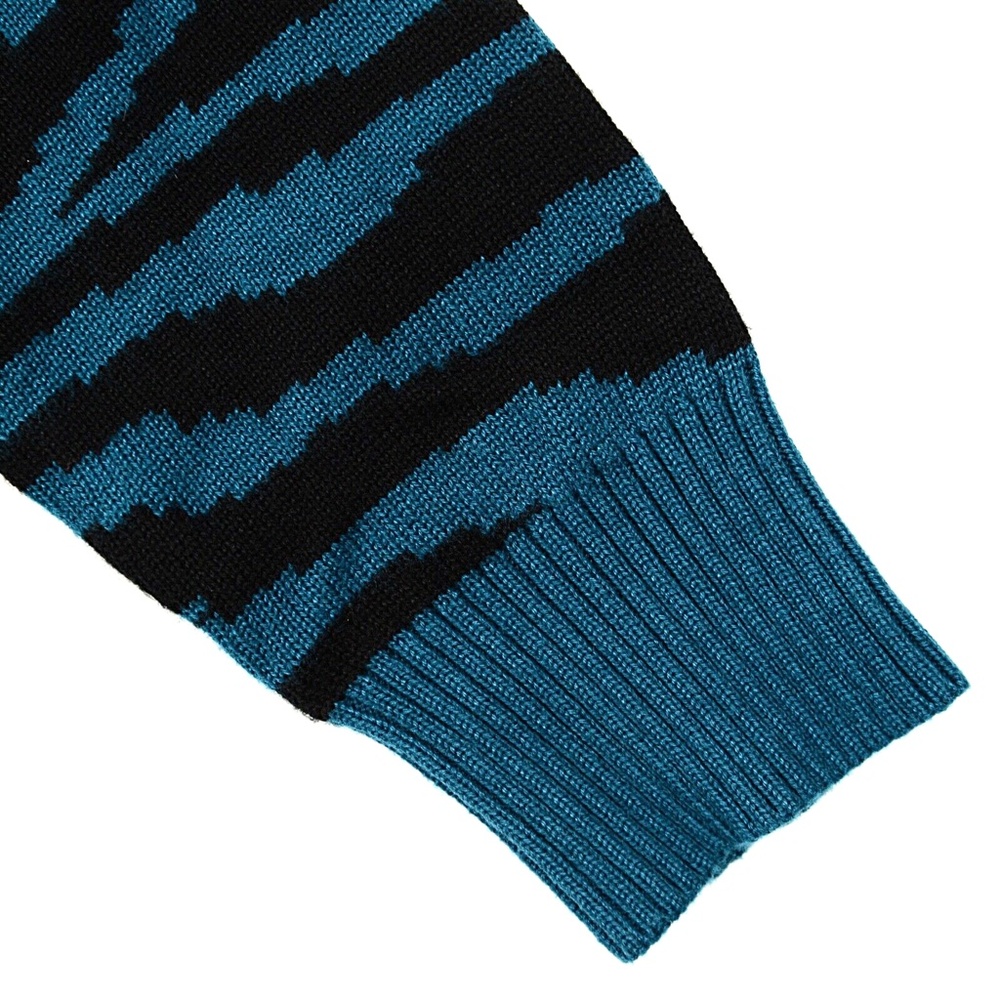 MODCLOTH Pullover Call to the Wild Zebra Abstract Pullover Cozy Soft Women Small - Picture 6 of 8